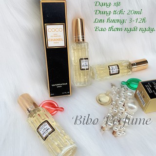 [ Dạng xịt thơm lâu] NƯỚC HOA NỮ MINI 20ML Quý phái (mùi như hình)