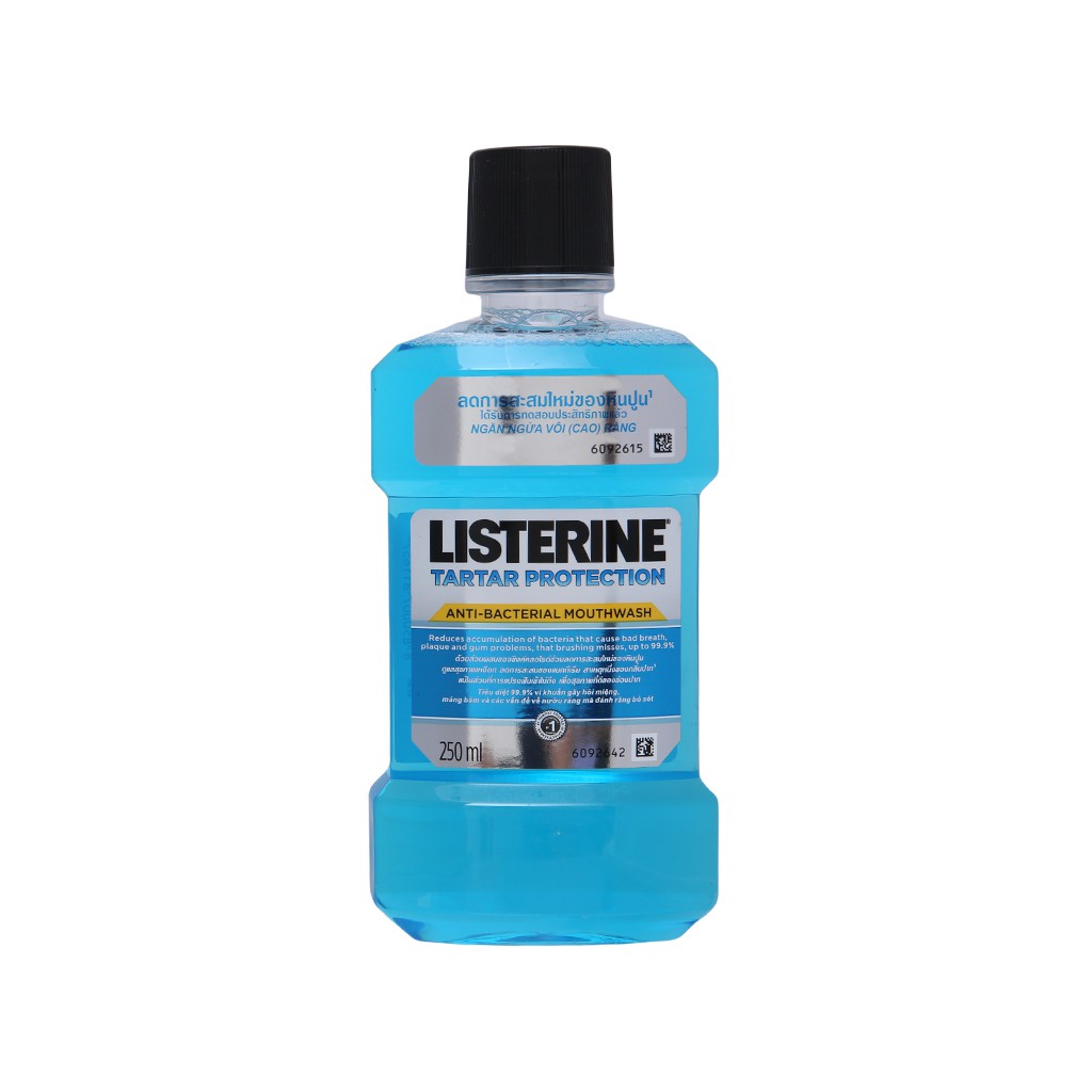 Nước súc miệng ngừa vôi răng Listerine Tartar Protection 250ml