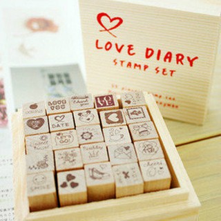 Bộ con dấu Love Diary - Andhere