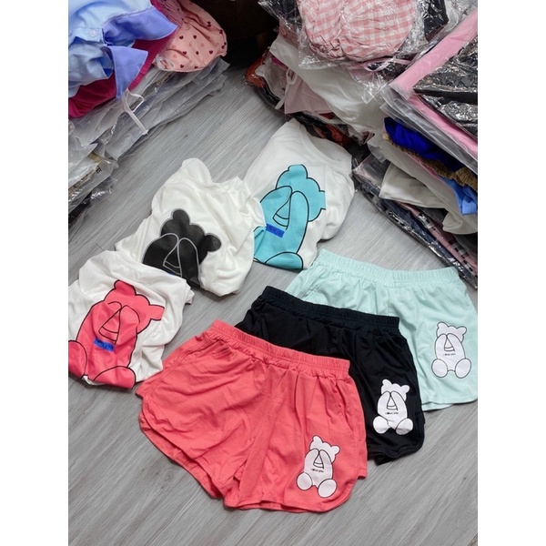 SÉT BỘ CUTE GẤU ,bộ mặc nhà HOT