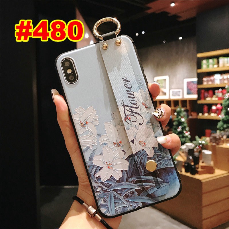 Ốp điện thoại gắn dây đeo cho OPPO A93 A53 A52 A92 A9 A5 2020 F1s F9 F11 Pro A83 A12e A7 A3s A5s Reno4 3 2 F | BigBuy360 - bigbuy360.vn