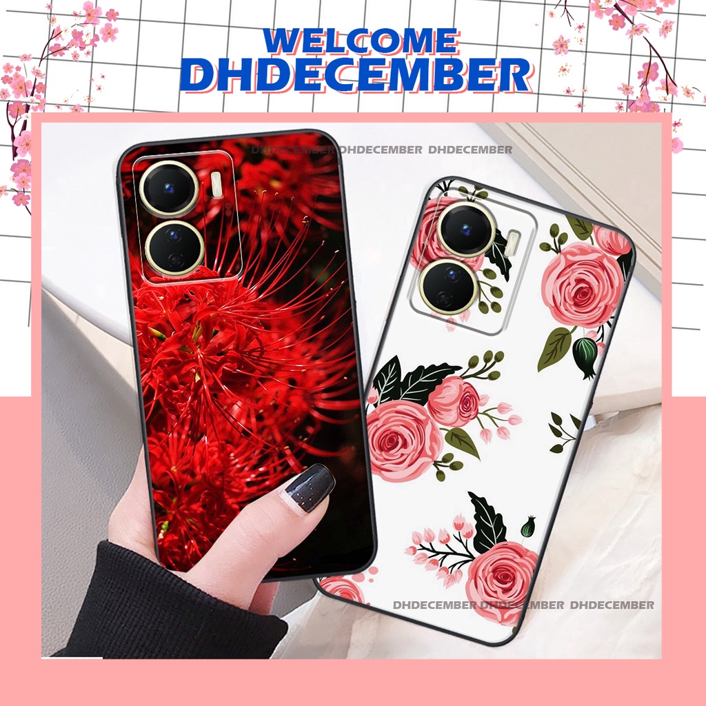 Ốp lưng Vivo Y16 2022 - BẢO VỆ CAMERA in hình hoa xinh xắn, hiện đại , thời trang ,phong cách