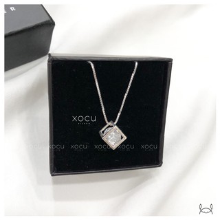 Dây Chuyền Bạc, Mặt Rubic Đá, Xocu