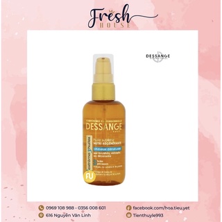 Dầu dưỡng tóc dessange extreme 3 huiles 100ml
