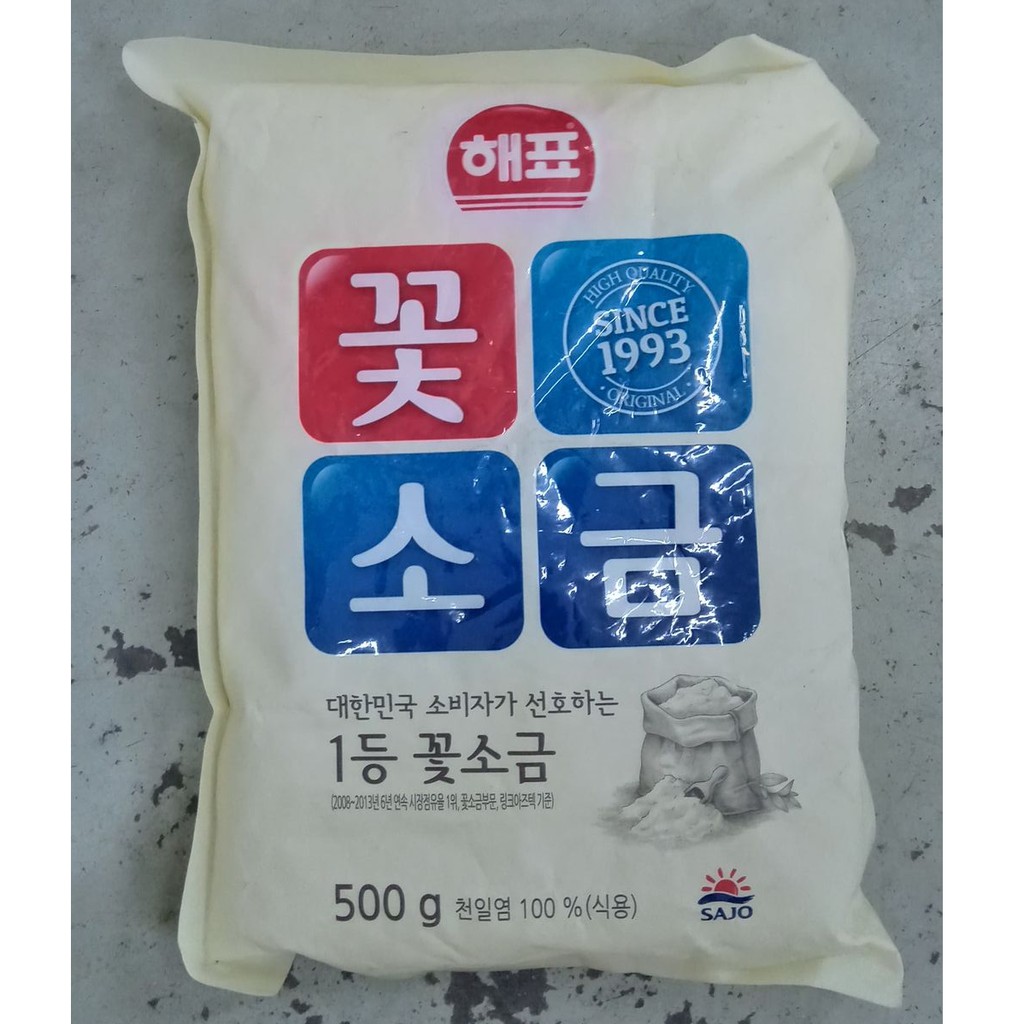 Muối hoa, muối tinh hàn quốc 500g - 꽃소금