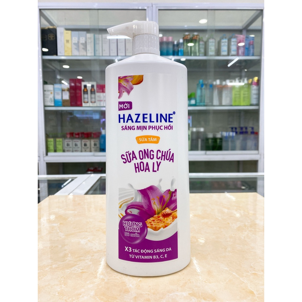 Sữa Tắm Dưỡng Da Thiên Nhiên Hazeline 1Kg Chính Hãng Công Ty Mẫu Mới
