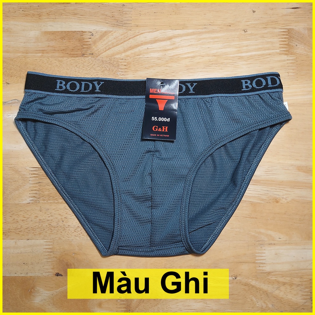Quần Lót Lưới Nam Tam Giác Và Quần Sịp Boxer Thông Hơi, Mặc Mát, Đẹp, Bền QUAN.16
