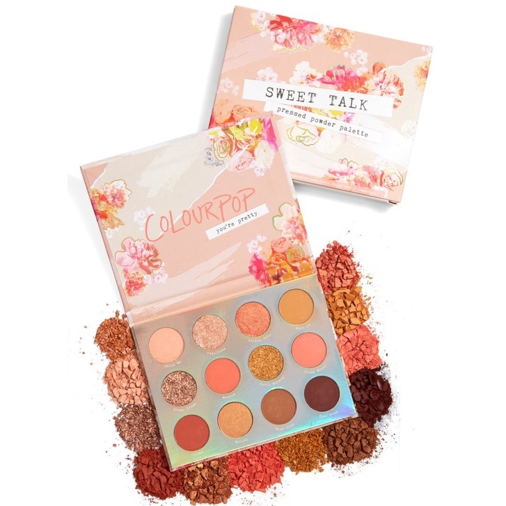 Bảng Phấn Mắt Colourpop Sweet Talk Eyeshadow Palette 12 ô