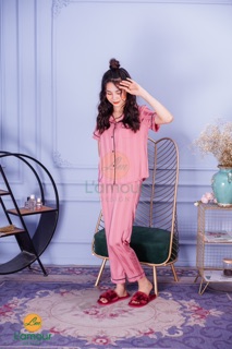 Bộ Lụa hồng trơn - Dài