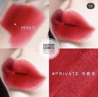 Son kem 3CE đỏ lạnh private