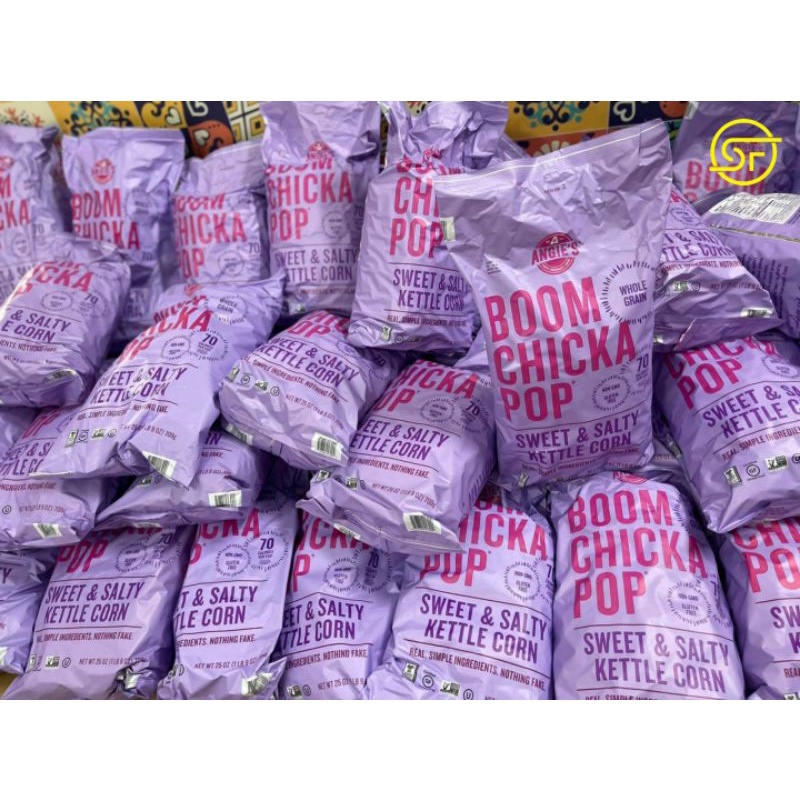 Bắp rang Boom Chicka Pop Angie’s Mỹ- 700g