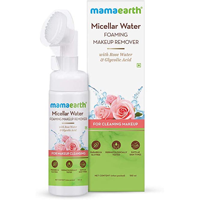 Nước tẩy trang hoa hồng 150ml Mamaearth