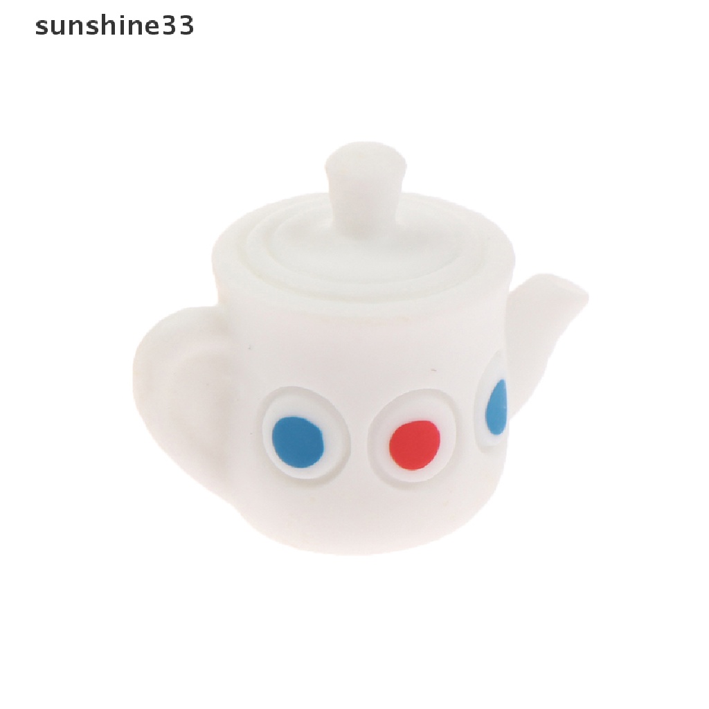 Bộ 4 Ấm Trà Đồ Chơi Búp Bê Cỡ 1 / 12