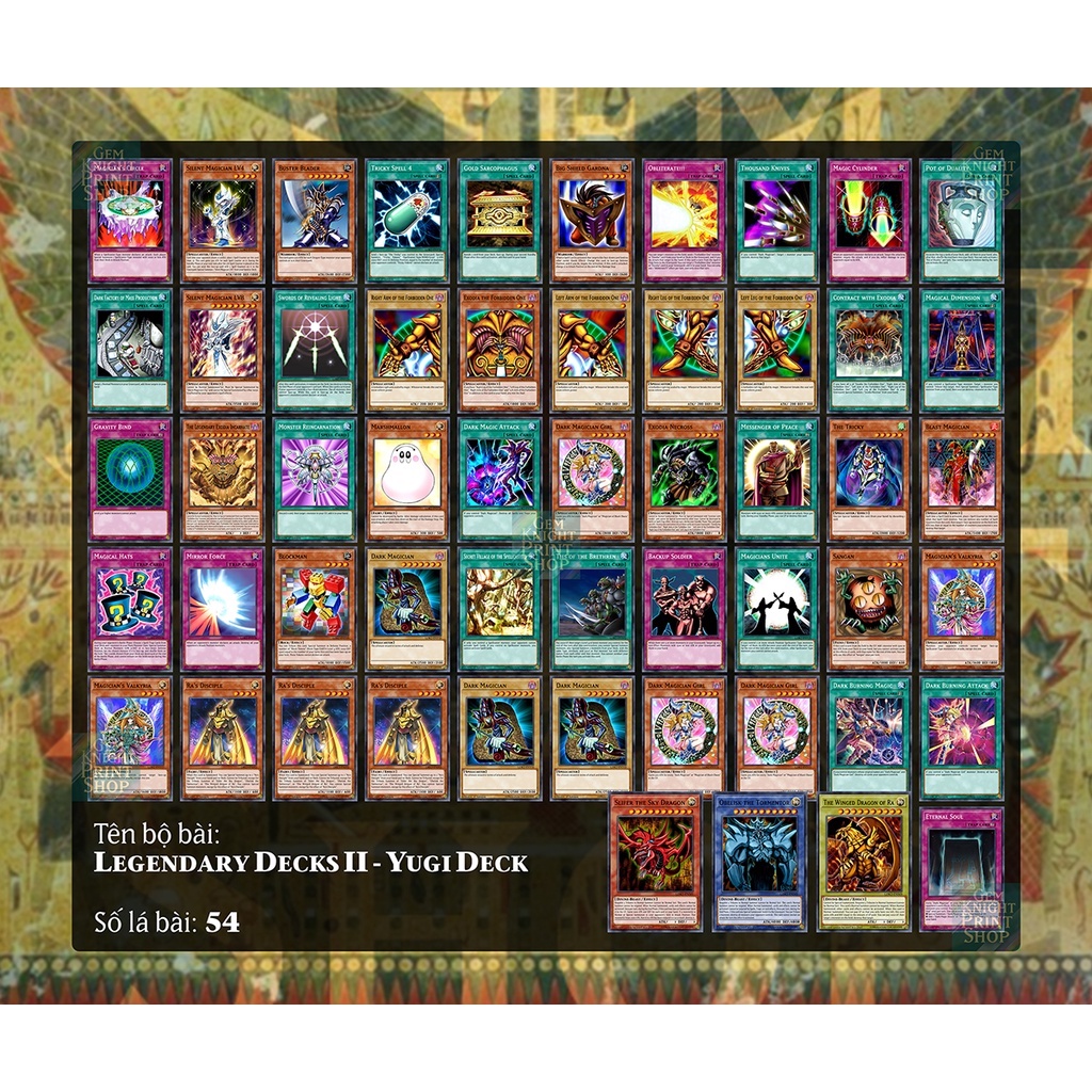 Bộ bài Yugioh - Legendary Deck II - Yugi Deck