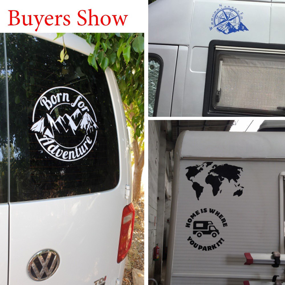 Nhãn Dán Vinyl 10 Kiểu Dáng Thể Thao Cỡ Lớn Trang Trí Xe Hơi Cửa Sổ Xe Hơi