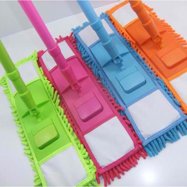 Giẻ Lau Nhà Bằng Sợi Microfiber Có Thể Tháo Rời Thay Thế Tiện Dụng