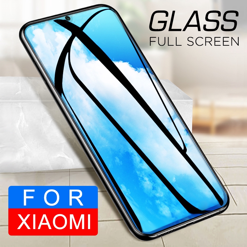 Miếng dán kính cường lực 9H chống trầy bảo vệ màn hình dành cho Xiaomi mi9se CC9E Mi6X mi8 Redmi K20 Pro