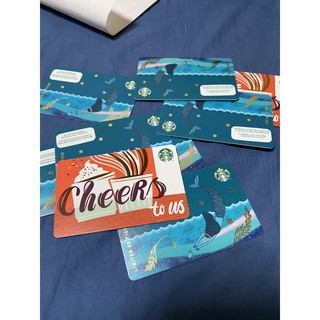 combo 6 thẻ tự chọn starbucks: 220k