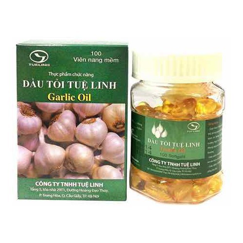 Dầu tỏi Tuệ Linh - Tăng sức đề kháng - Garlic oil