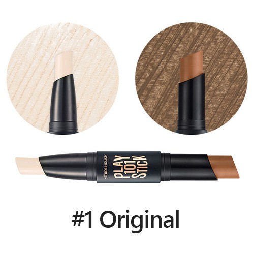 Thỏi kem tạo khối ETUDE HOUSE Play 101 stick contour Duo thiết kế 2 đầu tiện dụng 6g