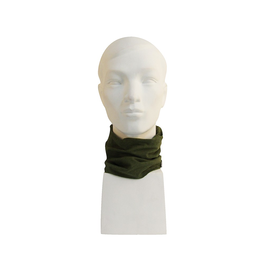 Khăn Khẩu Trang Người lớn Yvette Libby N'guyen Paris, SCARF MASK, Màu Xanh Rêu, cotton