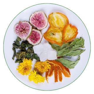 Trà bạc hà quả sung tắc thơm mát