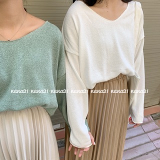 Áo len mỏng nhiều màu