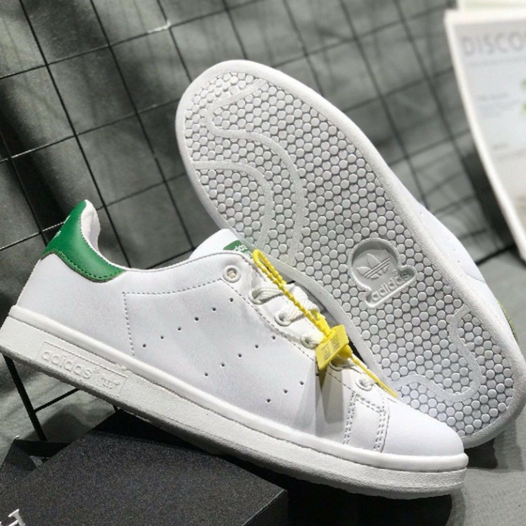 Giày AD Stan Smith Gót Xanh (Sale Cực Shock)