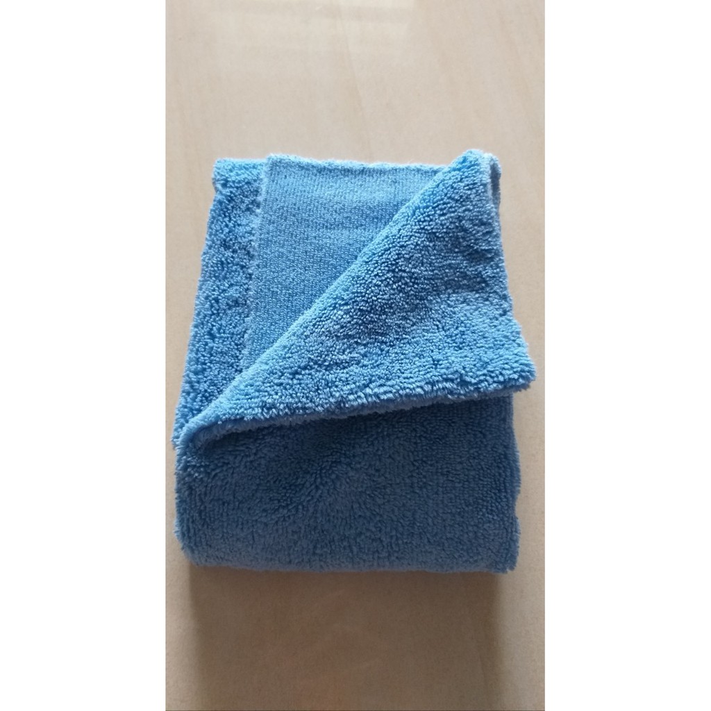 Khăn siêu sợi không viền 40x60cm - Blue Crazy Microfibre Towel