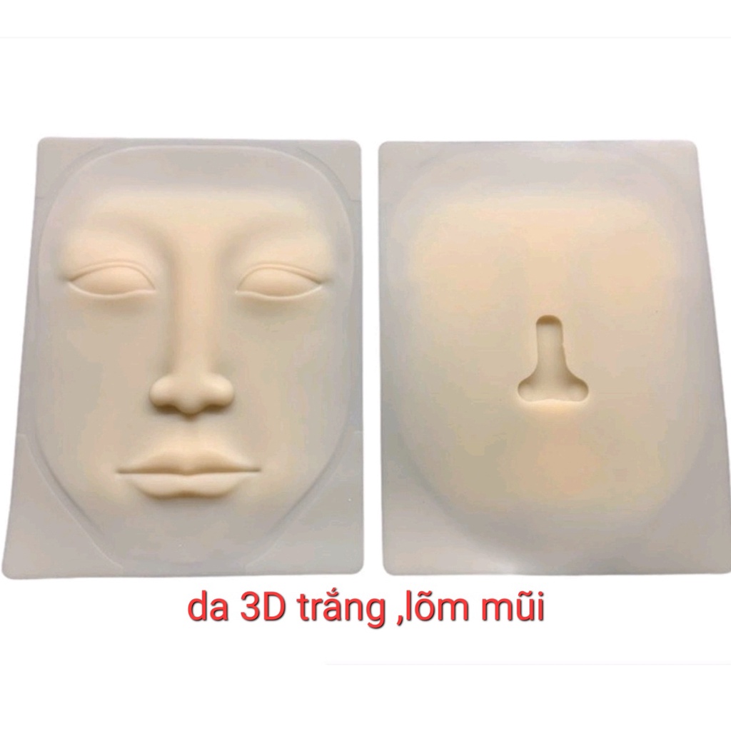 Da giả tập phun xăm thẩm mỹ