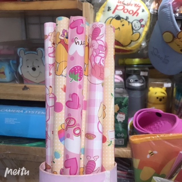 Giấy gói quà gấu Pooh