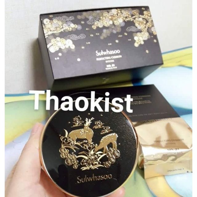 Set phấn nước Sulwhasoo Perfecting Cushion Intense