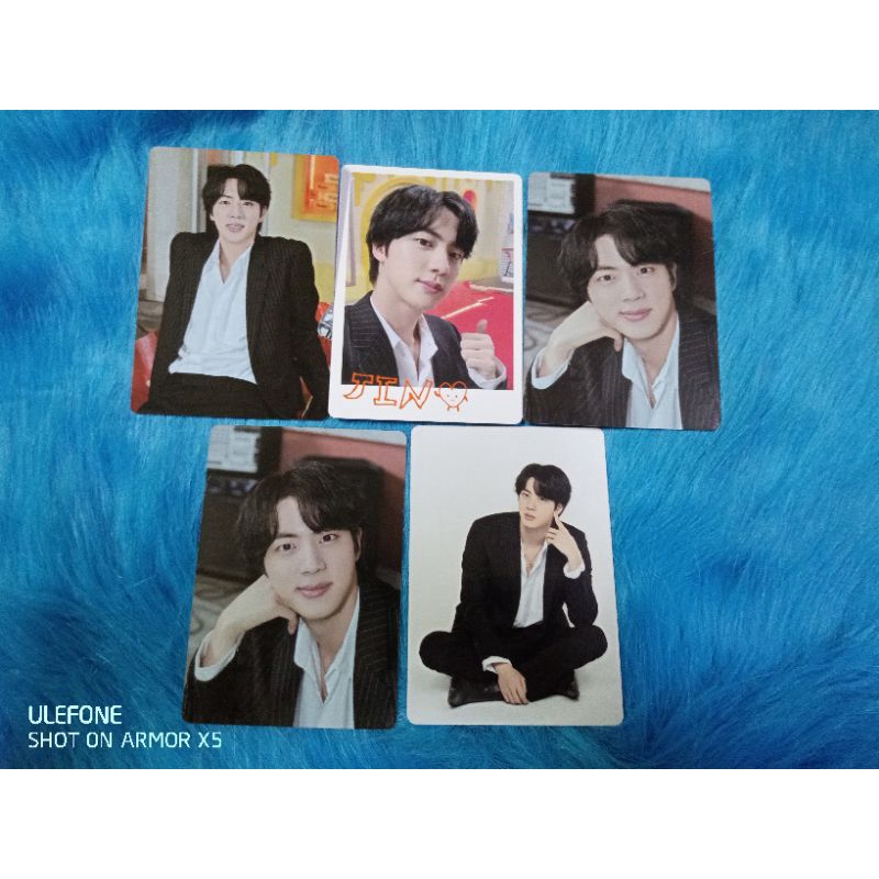 ẢNH CARD TRANG TRÍ BTS JIN PTD CHÍNH HÃNG