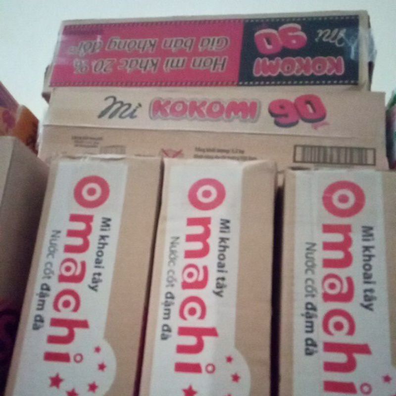Thùng 30 Gói Mì Kokomi 90 Tôm Chua Cay (30 Gói X 90g) | BigBuy360 - bigbuy360.vn