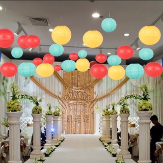 Đèn lồng vải lụa chống nước 30cm