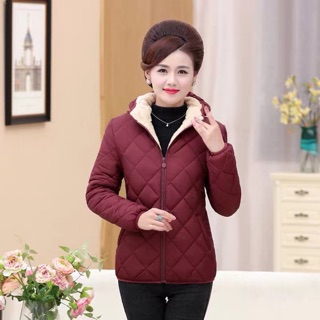❄️ÁO KHOÁC TRUNG NIÊN . TRẦN BÔNG LIỀN MŨ ❄️