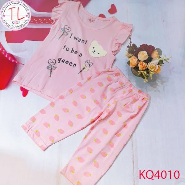 Thời Trang Trẻ Em - Bộ quần áo cho bé gái hình gấu – Quần Áo Bé Trai - Bộ Bé Trai - Quần Áo Bé Gái - Bộ Bé Gái