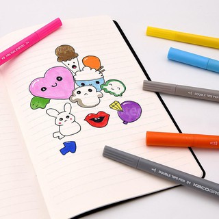Bút mực vẽ 2 đầu Xiaomi KACO 36 phong cách Graffiti bắt mắt