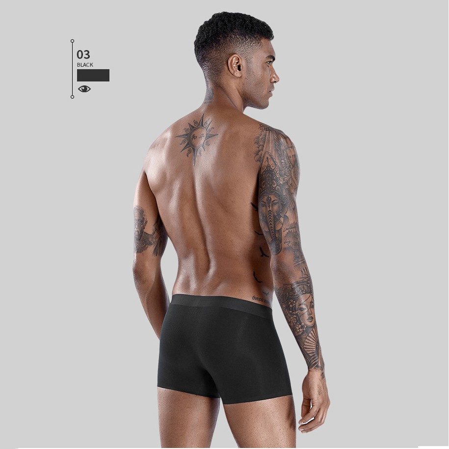 Quần lót nam thun lạnh siêu mỏng thoáng khí Miiow, quần sịp lạnh boxer Nidoshop - M3801