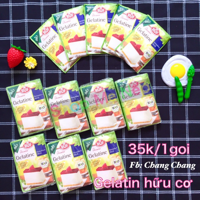 (Date 2025) Gelatin Hữu Cơ