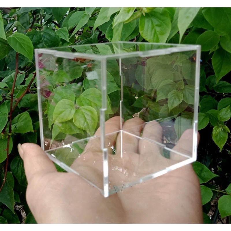 SẢN PHẨM HỘP MICA TRONG SUỐT GỒM 6 TẤM TỰ RÁP CÁC KÍCH CỠ DỄ DÀNG LỰA CHONN