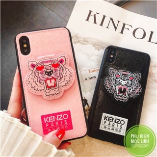Ốp ví Kenzo kiêm chân chống đỡ iphone