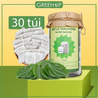 Bột lá trầu không xông vùng kín giúp sẽ khít, hồng hào, hết mùi