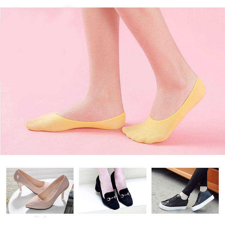 Vớ Cotton Cổ Thấp Thời Trang Cho Nữ