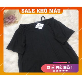 Váy ông lệch vai dây - Ảnh thật