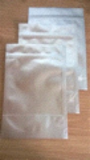 Túi zipper bạc