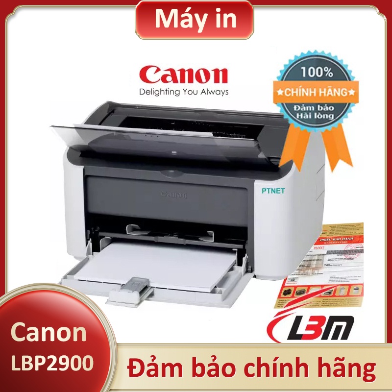Máy in Laser Canon LBP 2900 (A4 - Mono - trắng, đen) Hộp mực miễn phí * 1 Đảm bảo chính hãng