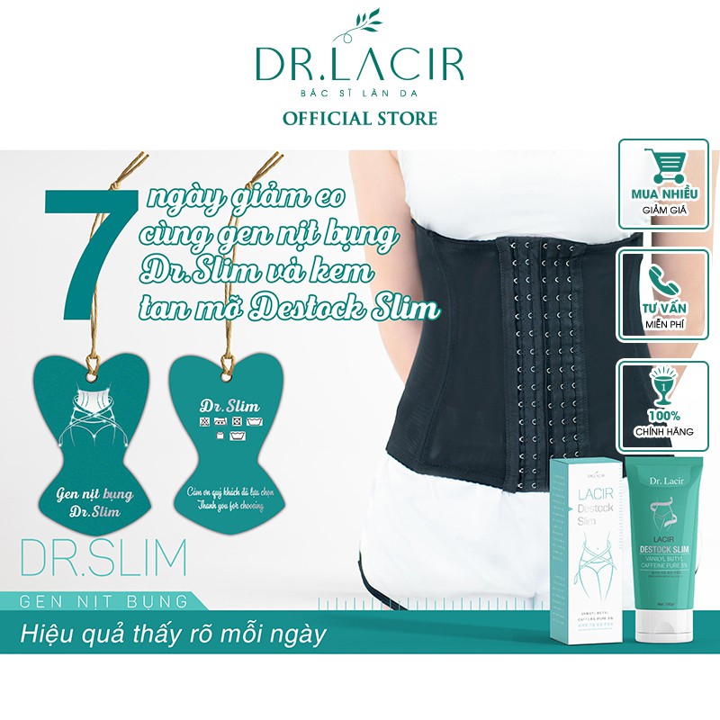 Kem Tan Mỡ Drlacir - Destock Slim 180ML DR18