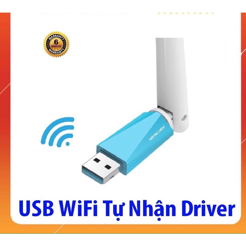 Bộ thu wifi Mecury dùng cho PC, laptop (Tự nhận không cần cài đặt), USB wifi LB-LINK BL-WN151, BL-WN155A tốc độ 150Mb. | BigBuy360 - bigbuy360.vn