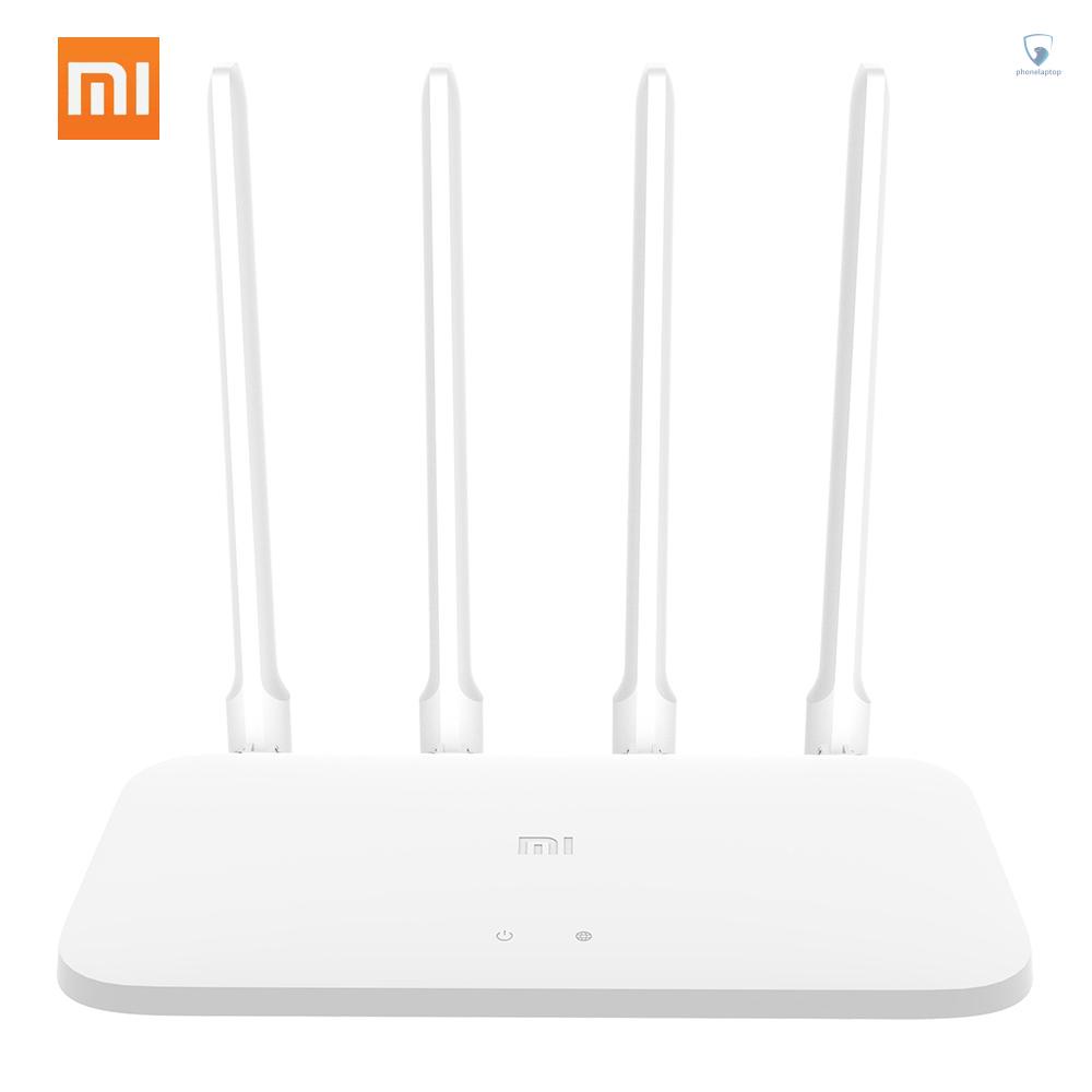 Bộ Định Tuyến WiFi Xiaomi Mi Router 4A Không Dây 2.4GHz 5.0GHz 1167Mbps 4 Ăng Ten Và Bộ Điều Khiển APP